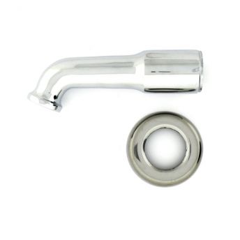 Pico para ba�era tipo Cromo Y con roseta