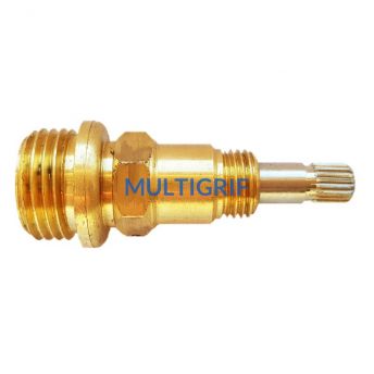 Cabezal tipo 1� Marca corto con o'ring mesada rosca de 1/2 estria fina